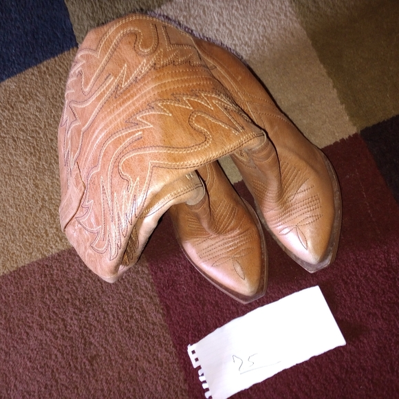 Vintage Y2K Jessica Simpson knee heels 8 cowgirl western vintage Y2K - Picture 3 of 7